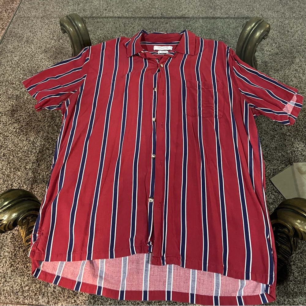 Striped Button Up